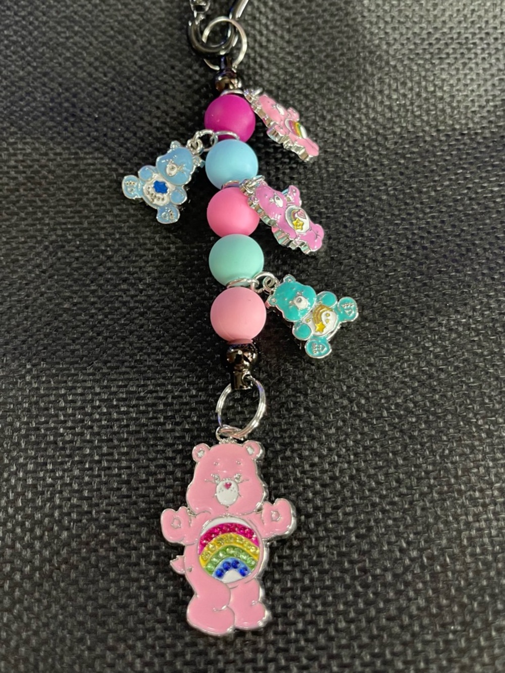 Cute Care Bear Keychain, Handmade